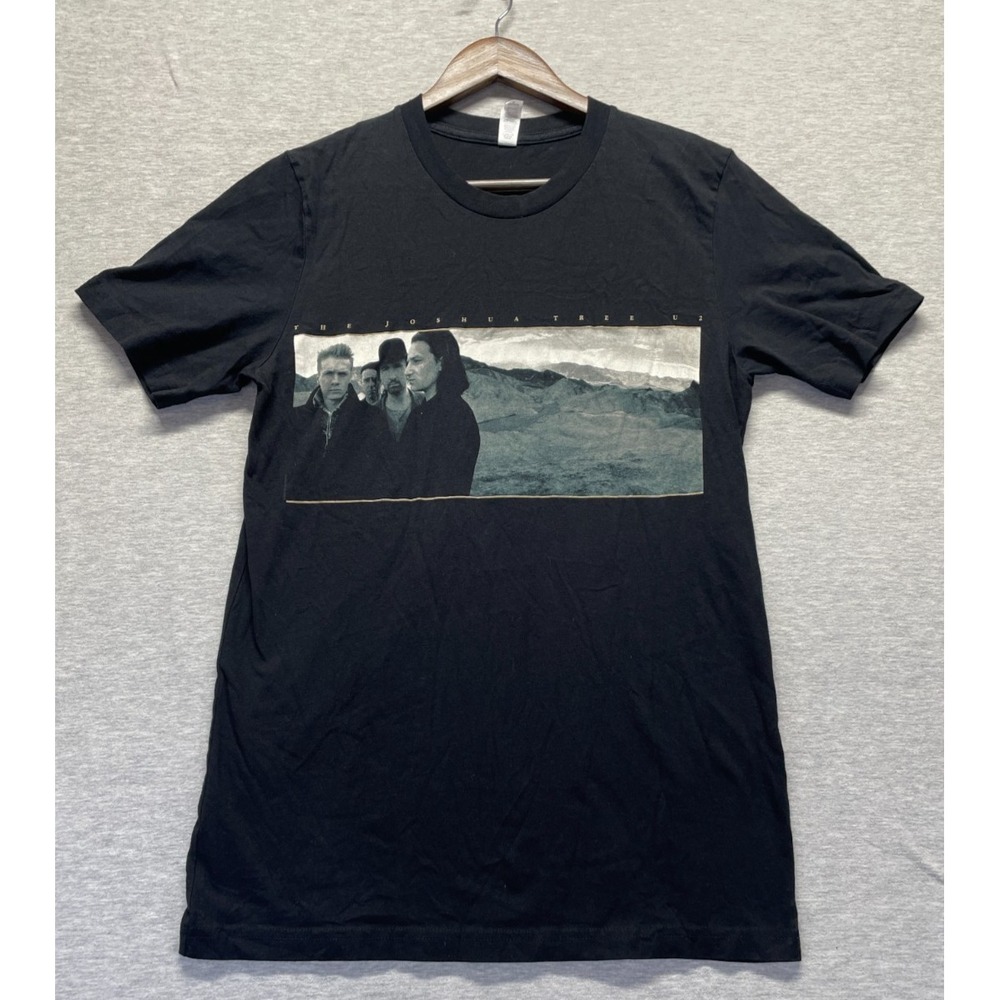 Bella + Canvas 2017 Joshua Tree Concert Photo T Shirt Adult M Black Crew Neck